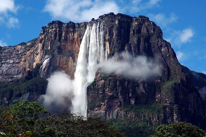 Thác Angel - thác nước cao nhất thế giới 